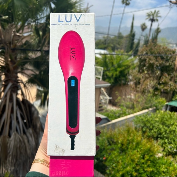 The LUV straightening Brush - pink - Picture 6 of 6